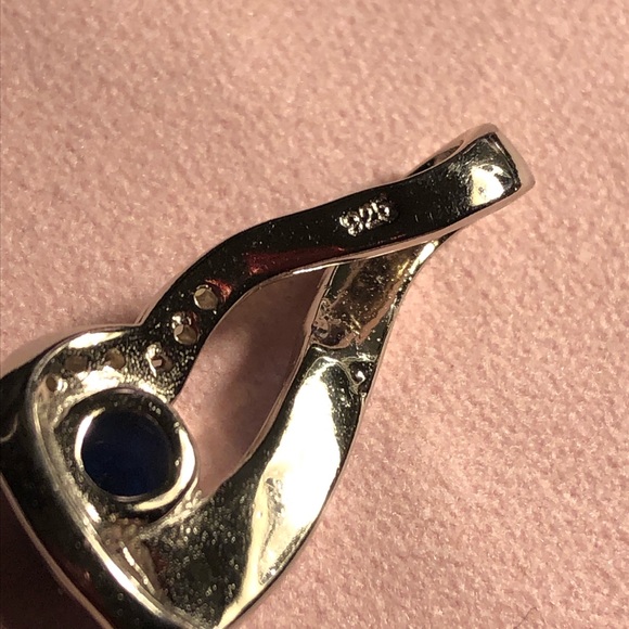 Australian Opal Inlay Pendant - Picture 4 of 5